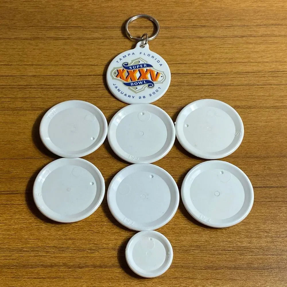 Baltimore Ravens Super Bowl XXXV Champions Jan 28 2001 Button Blanks & Keychain